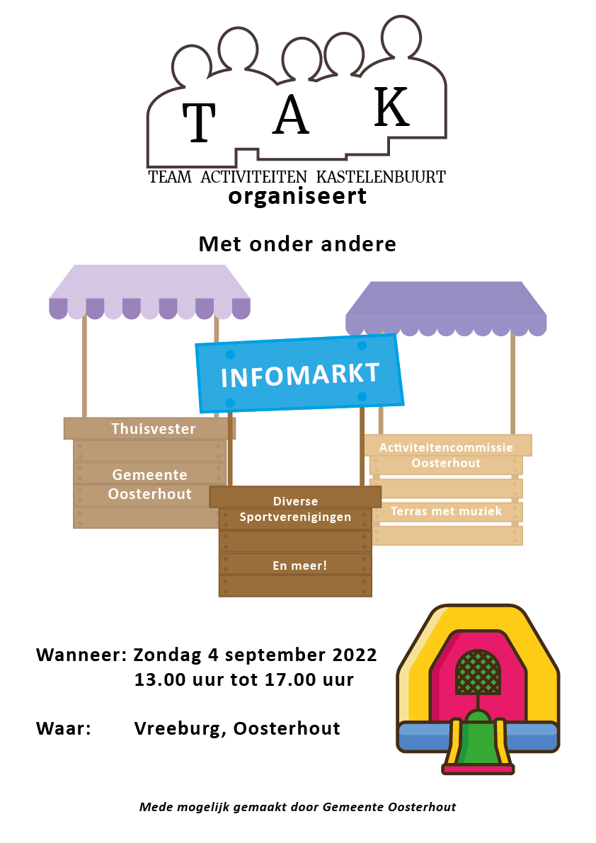 Reclameposter Tuintjesmarkt
